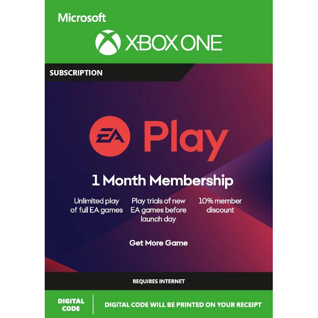 EA PLAY (ACCESS) 1 МЕСЯЦ (XBOX ONE/ВСЕ РЕГИОНЫ)