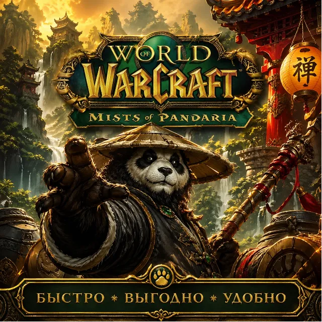 WOW GOLD Mists of Pandaria CLASSIC  БЫСТРАЯ ДОСТАВКА