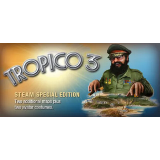 Tropico 3: Gold Edition КЛЮЧ СРАЗУ  / STEAM KEY