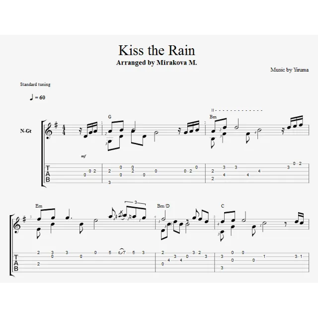 Yurima - Kiss The Rain