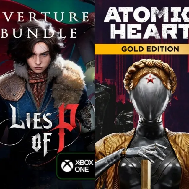 ATOMIC HEART - GOLD + Lies of P: Overture, FIFA 21 XBOX