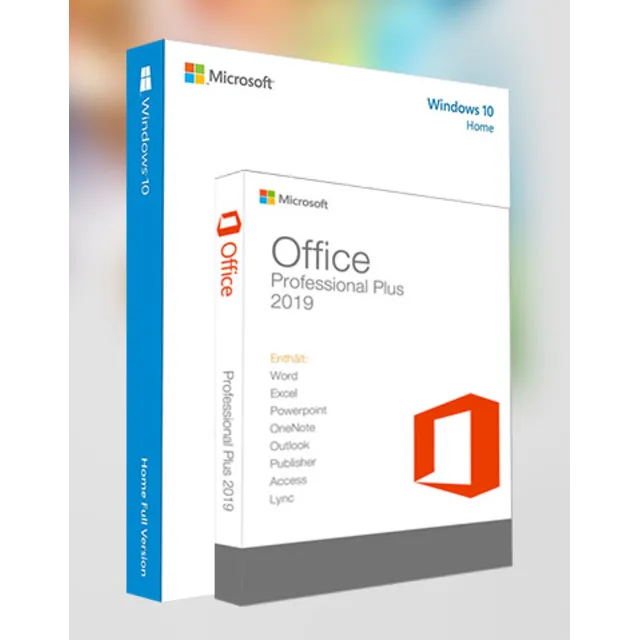 Windows 10 Home + Office 2019 Pro Plus без привязкий