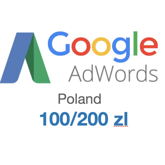 Купон для Google AdWords на 200 zl. ПОЛЬША