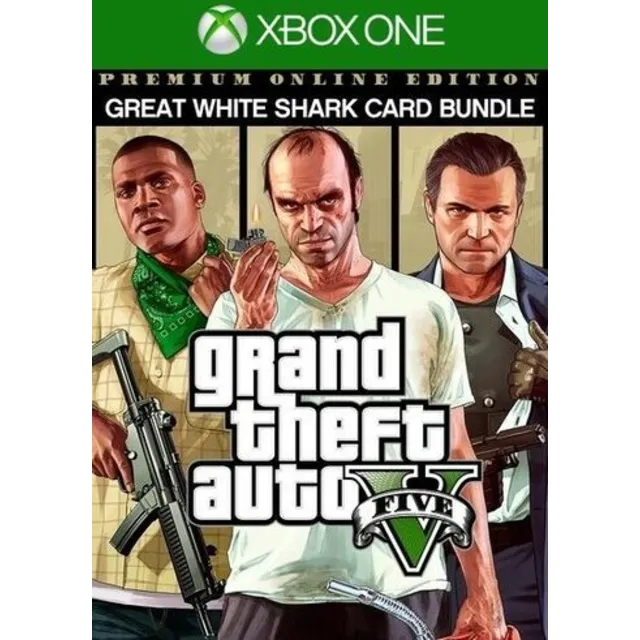 ✅ Grand Theft Auto V: Premium Edition &amp; Great White Shark Card Bundle XBOX Ключ🔑