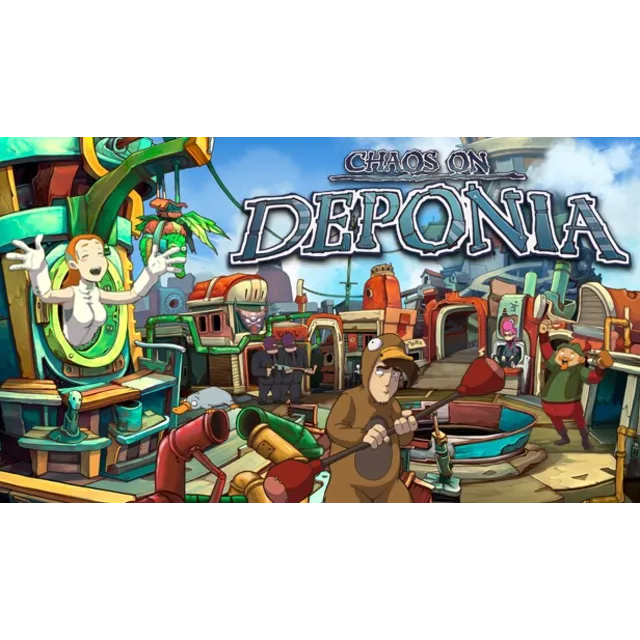 Chaos on Deponia  / STEAM 🔴БEЗ КОМИССИИ