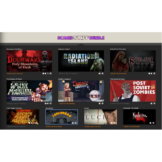Indie Gala Scared Stiff Bundle (10 Steam игр)