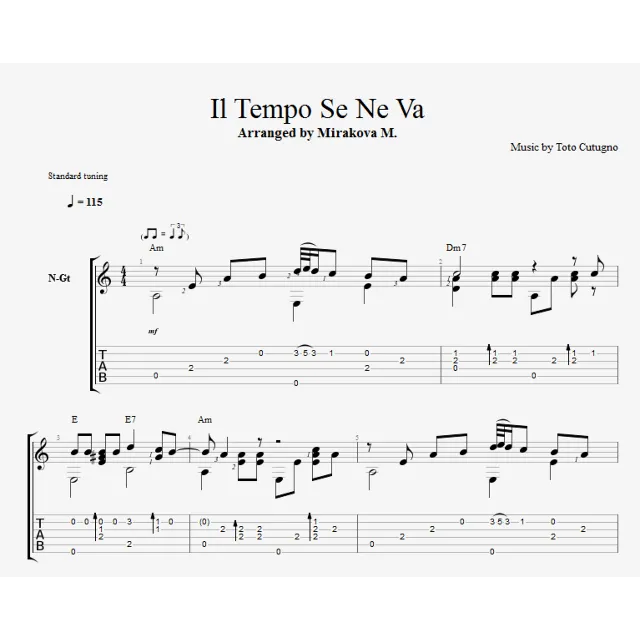 Il Tempo Se Ne Va