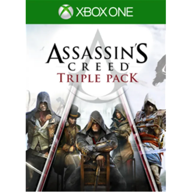 ✅ Набор Assassin's Creed: Черный флаг, Единство, Синдикат XBOX ONE SERIES X|S Ключ🔑