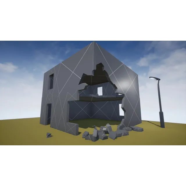 Дент сеть уничтожения UE4