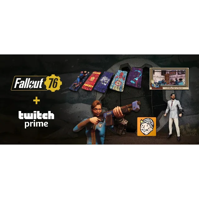 Fallout 76: Twitch Prime Holiday Bundle [PC, PS4, Xbox]