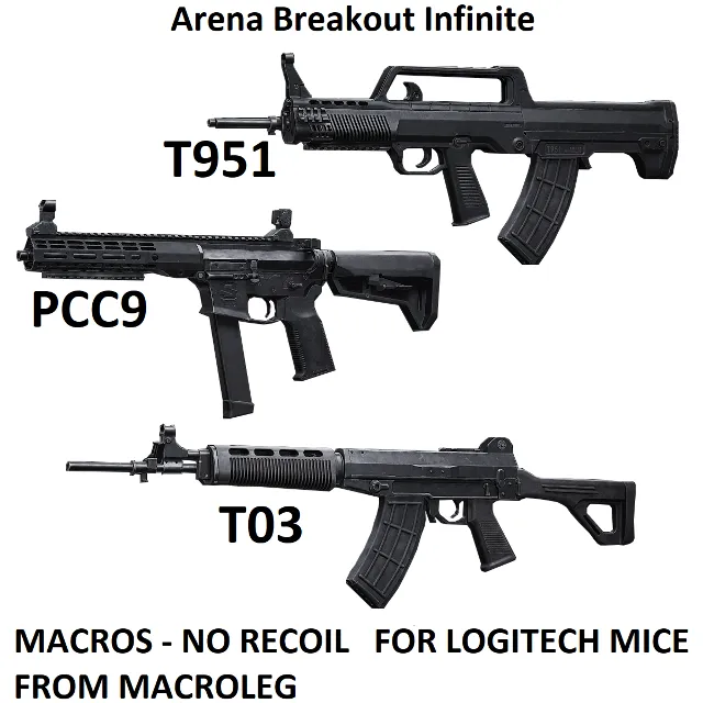 Arena Breakout Infinite. Скрипты для logitech. Пак 7 - только для Steam версии