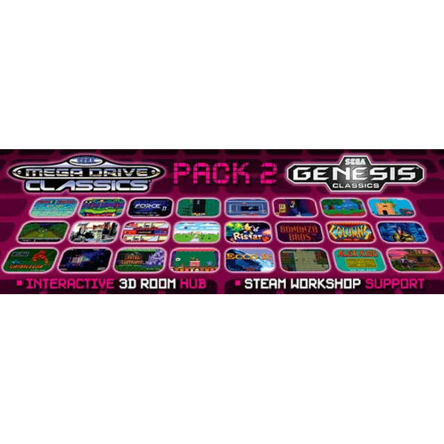 SEGA MegaDrive &amp; Genesis Classics Pack 2 (Steam Gift)