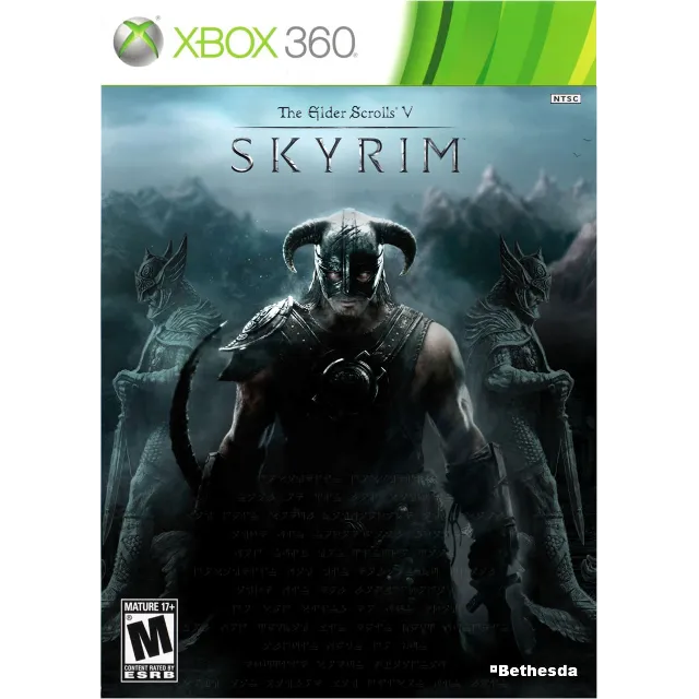 Skyrim V the Elder Scrolls XBOX 360