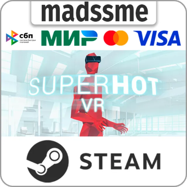 SUPERHOT VR * RU/KZ/СНГ/TR/AR * STEAM 🚀 АВТОДОСТАВКА