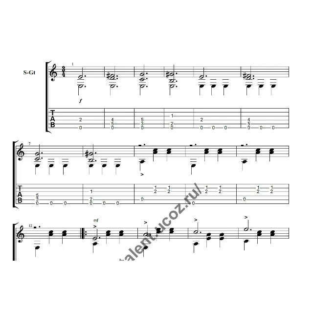 Вальс "Осенний сон"