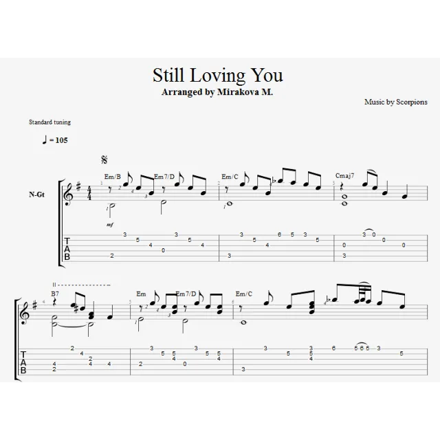 Scorpions - Still Loving You