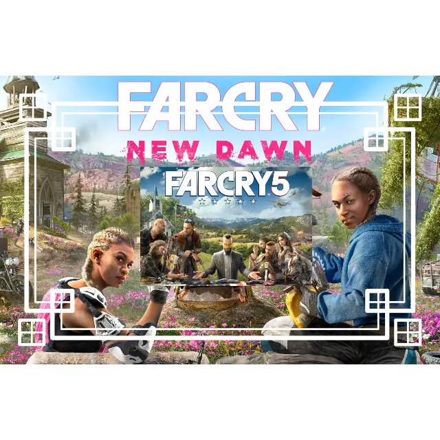 🍔 FAR CRY 5 + Far Cry New Dawn (Region free)