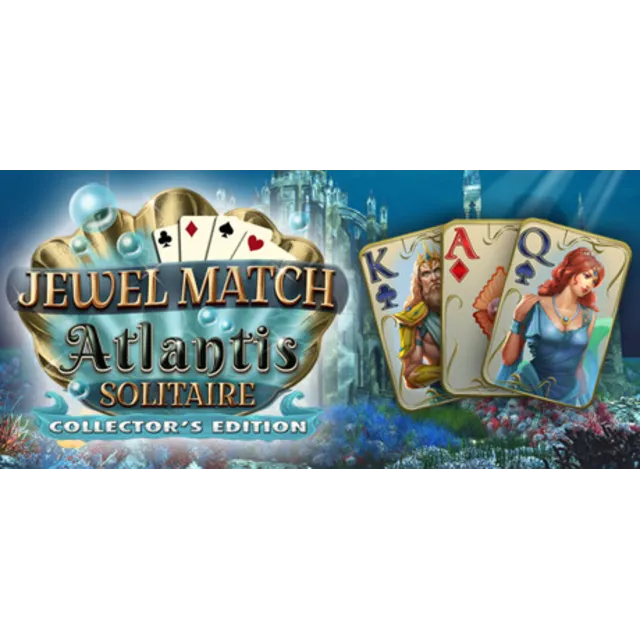 Jewel Match Atlantis Solitaire Collector's Edition ROW