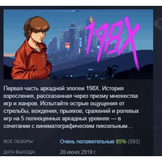 198X STEAM KEY REGION FREE GLOBAL+РОССИЯ