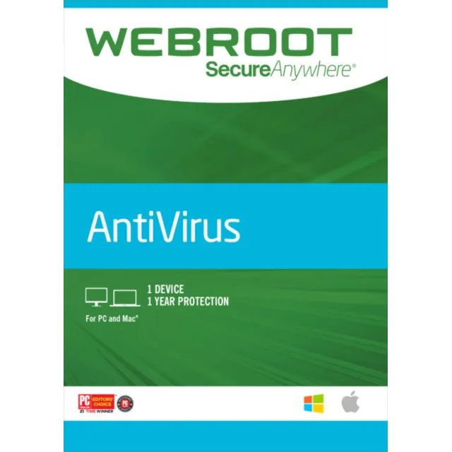 Webroot SecureAnywhere AntiVirus   до 25.03 2026  /1 пк