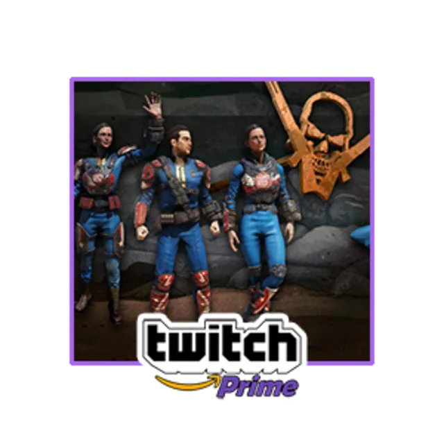Fallout 76 Зимний набор Winter twitch prime bundle