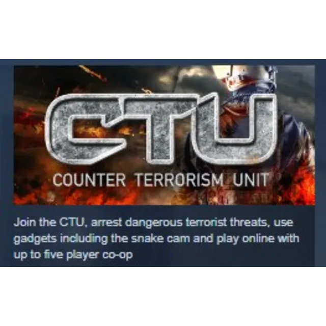 CTU Counter Terrorism Unit 💎 STEAM KEY REGION GLOBAL