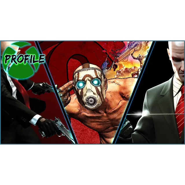 Hitman HD Enhanced Collection+Borderlands GOTY XBOX ONE