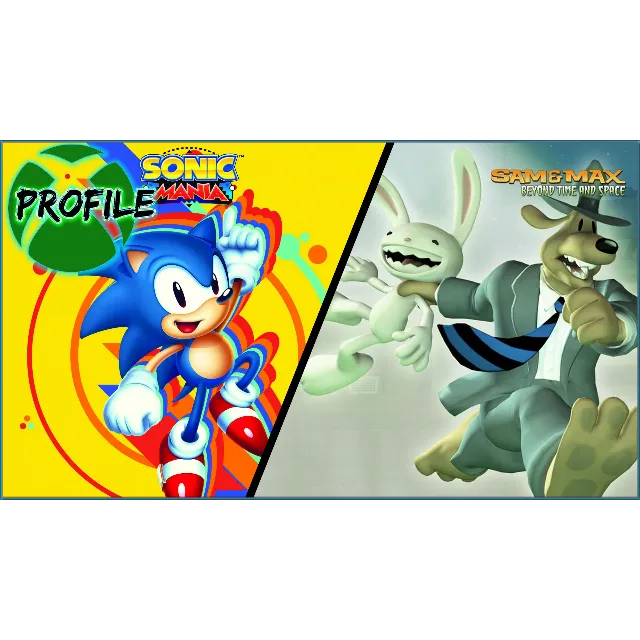 Sonic Mania + Sam &amp; Max: Beyond Time and Space XBOX ONE