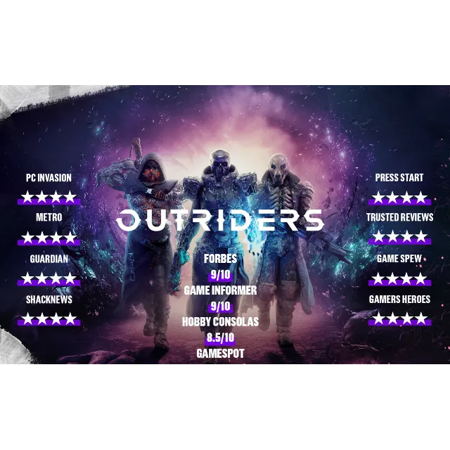 ✅Outriders Complete Edition (4 в 1) Steam Ключ / РФ+МИР