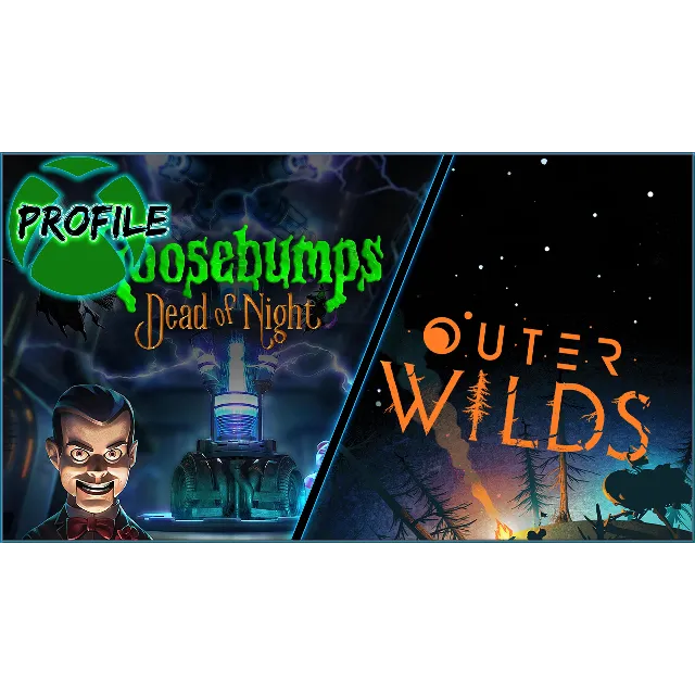 Goosebumps Dead of Night + Outer Wilds XBOX ONE