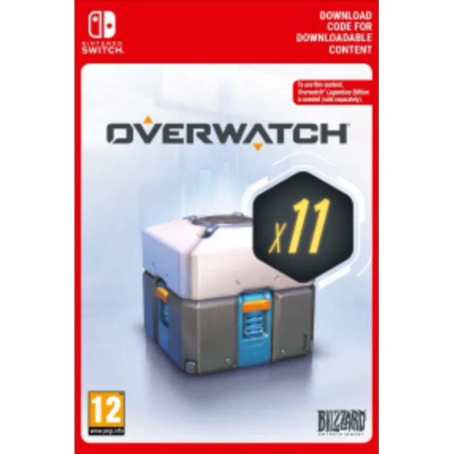 Overwatch 11 Loot Boxes (Nintendo Switch key) -- RU