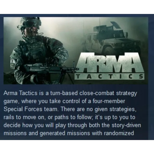 Arma Tactics STEAM KEY REGION FREE GLOBAL