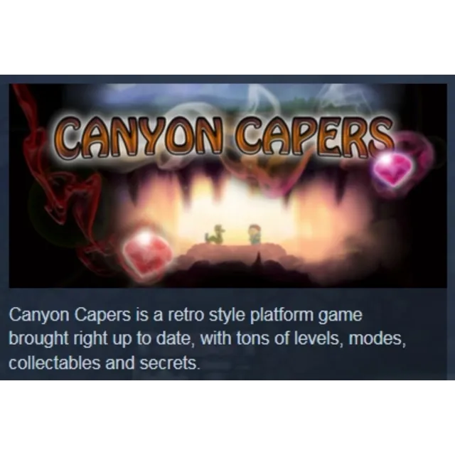 CANYON CAPERS STEAM KEY REGION FREE GLOBAL