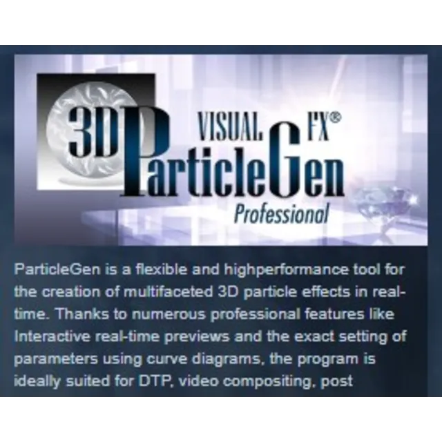 3D ParticleGen Visual FX STEAM KEY REGION FREE GLOBAL