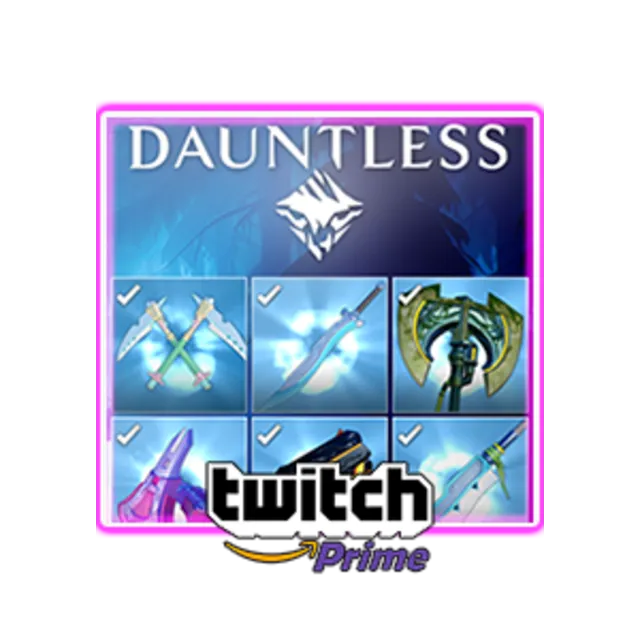 Dauntless: Twitch Prime Bundle код PC, PS4, Xbox