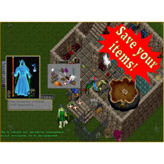 Ultima online - Olmer online "Insurance sertificate"