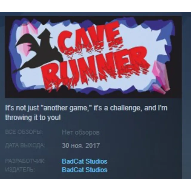 Cave Runner STEAM KEY REGION FREE GLOBAL