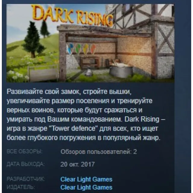 Dark Rising STEAM KEY REGION FREE GLOBAL