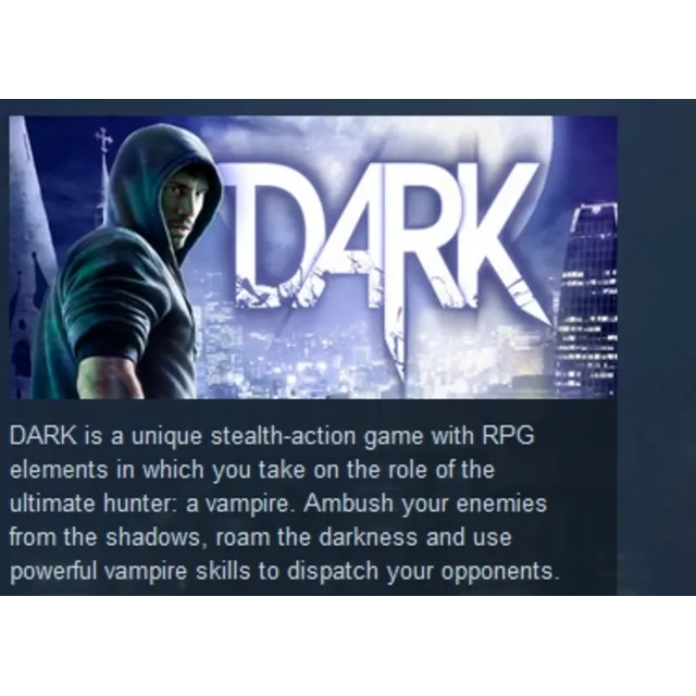 DARK 2013 STEAM KEY RU+CIS СТИМ КЛЮЧ ЛИЦЕНЗИЯ