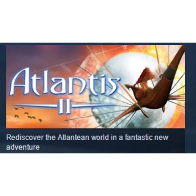 Atlantis 2: Beyond Atlantis STEAM KEY REGION FREE GLOB