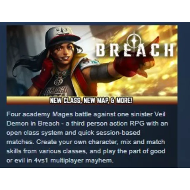 Breach STEAM KEY REGION FREE GLOBAL