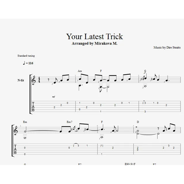 Dire Straits - Your Latest Trick