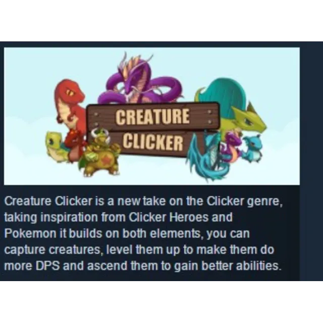 Creature Clicker - Capture, Train, Ascend! STEAM GLOBAL