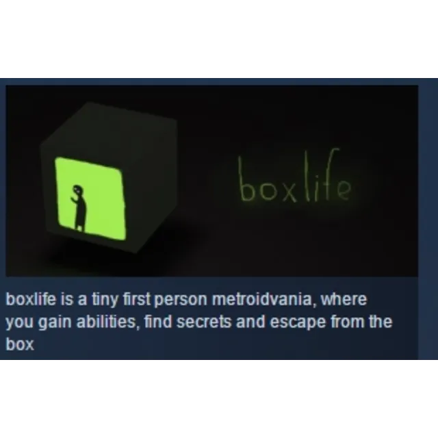 BOXLIFE STEAM KEY REGION FREE GLOBAL
