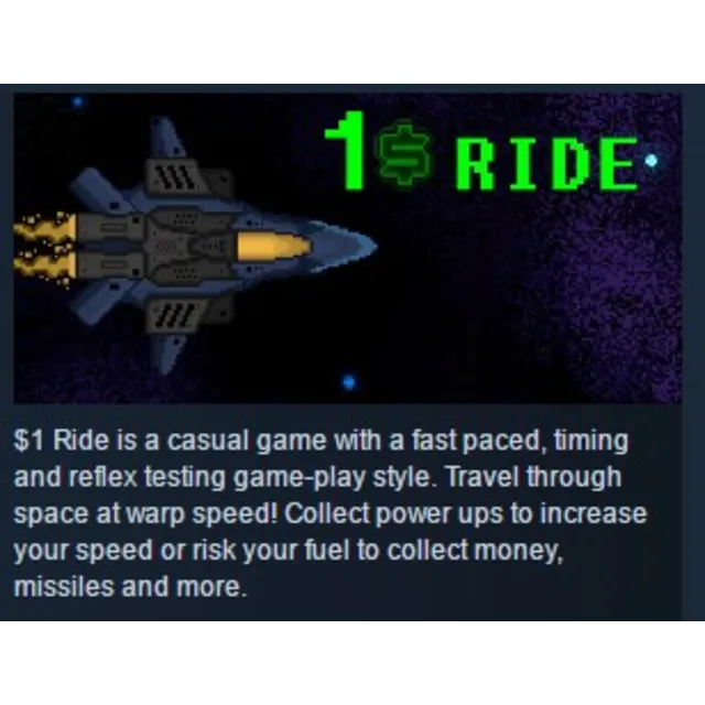 1 Ride STEAM KEY REGION FREE GLOBAL
