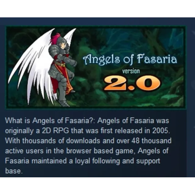 Angels of Fasaria: Version 2.0 STEAM KEY REGION FREE