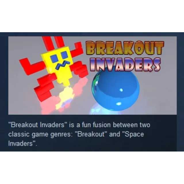 Breakout Invaders STEAM KEY REGION FREE GLOBAL