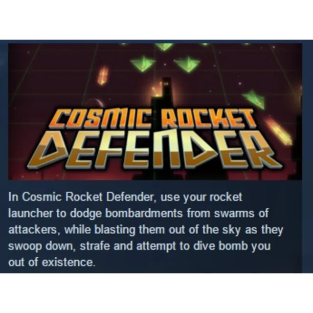 Cosmic Rocket Defender  STEAM KEY REGION FREE GLOBAL
