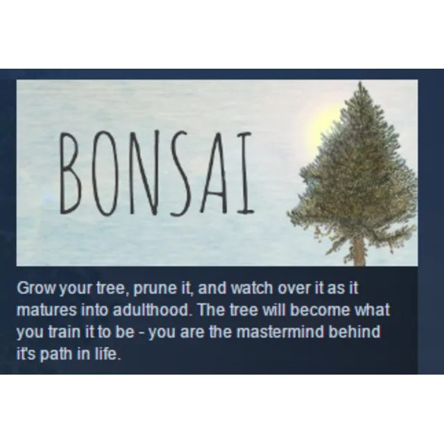 Bonsai STEAM KEY REGION FREE GLOBAL