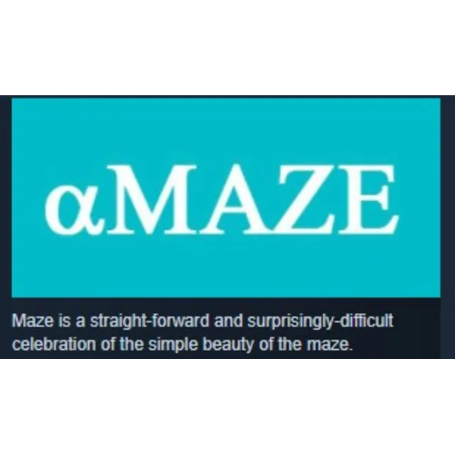 aMAZE STEAM KEY REGION FREE GLOBAL